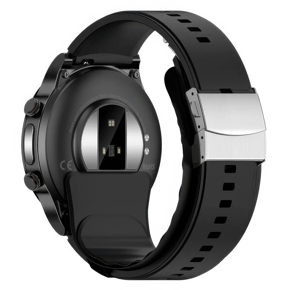 CFY E70 High Precision Air Bag Blood Pressure ECG+PPG Heart Rate Blood Oxygen Sleep Monitoring Smart Watch