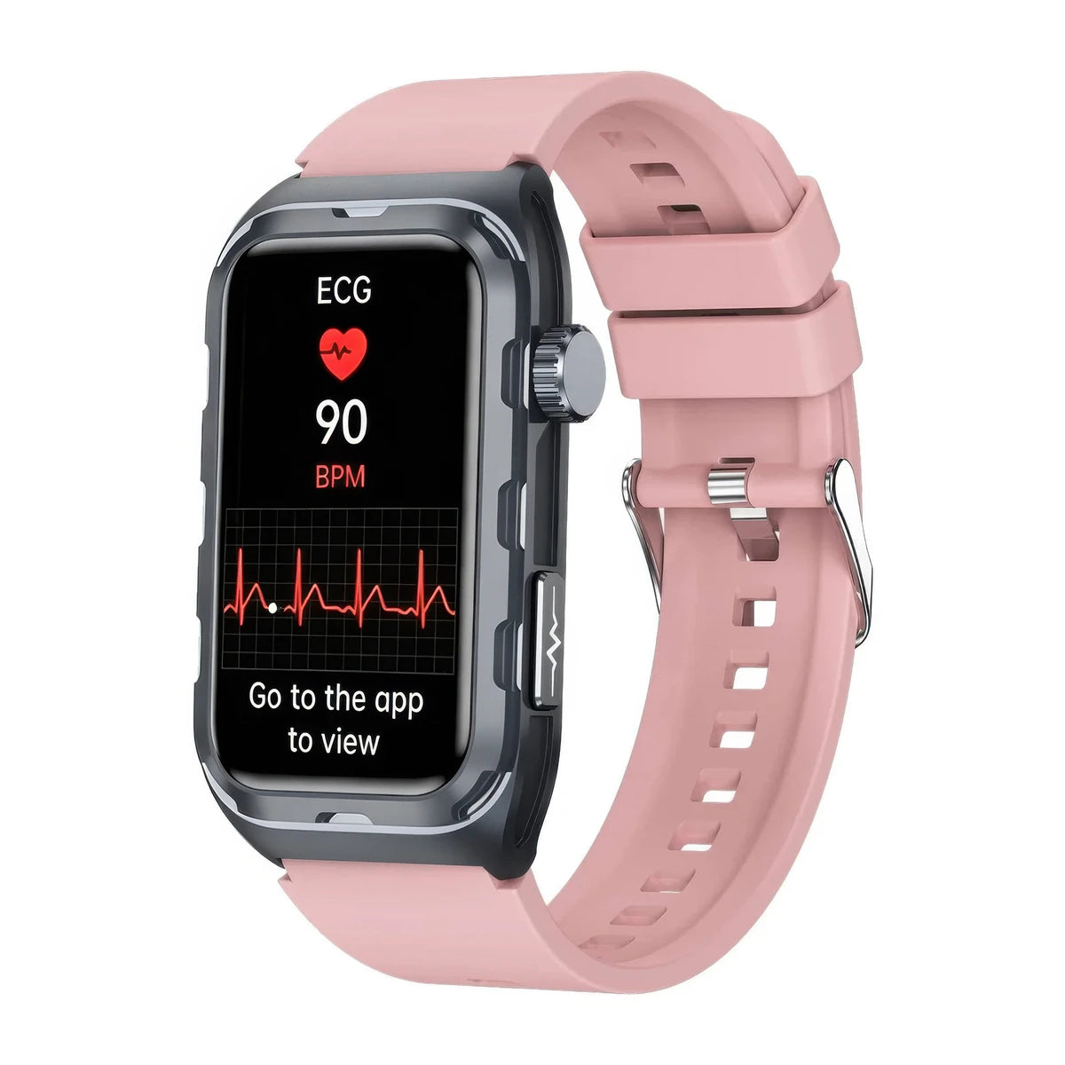 CFY E79 ECG/EKG Blood Pressure Blood Sugar Heart Rate Monitoring Smart Health Exercise Bracelet