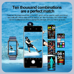 CFY E79 ECG/EKG Blood Pressure Blood Sugar Heart Rate Monitoring Smart Health Exercise Bracelet