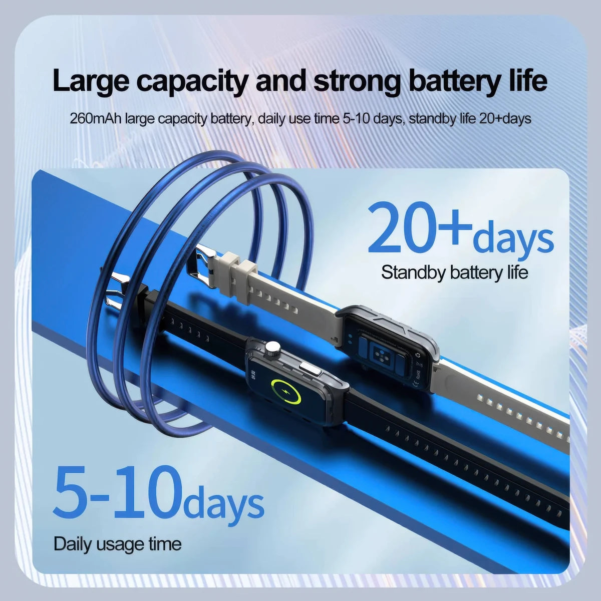 CFY E79 ECG/EKG Blood Pressure Blood Sugar Heart Rate Monitoring Smart Health Exercise Bracelet