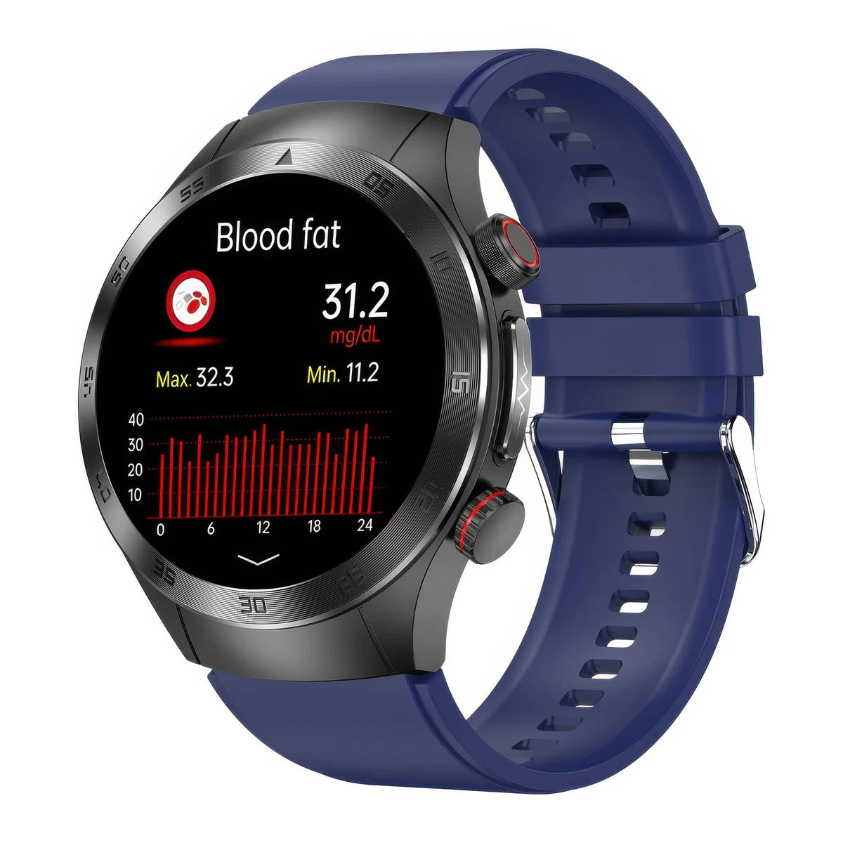 CFY E800 Smart Watch with ECG, Heart Rate & Blood Pressure Monitor, Health Watch with Sleep Tracking