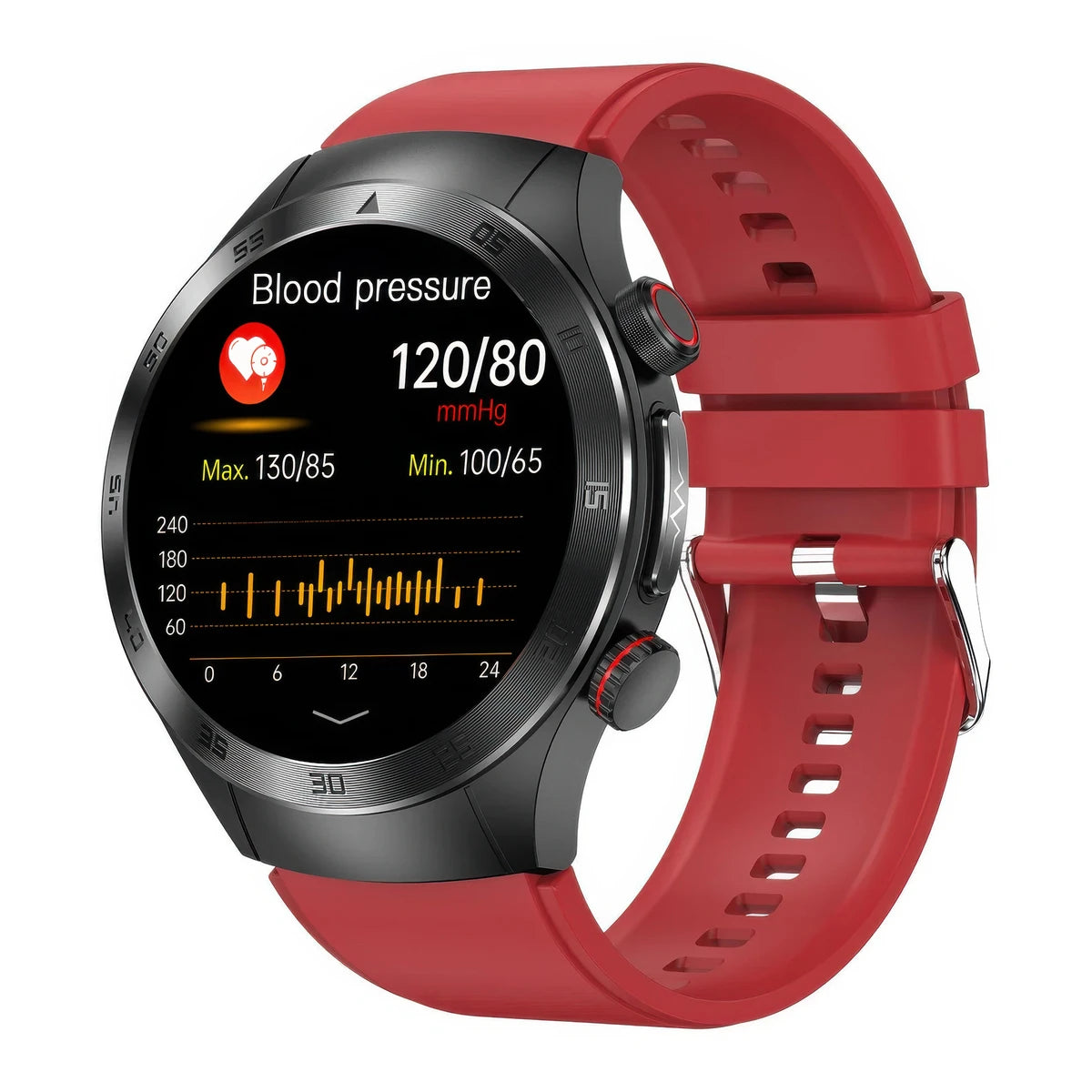CFY E800 Smart Watch with ECG, Heart Rate & Blood Pressure Monitor, Health Watch with Sleep Tracking