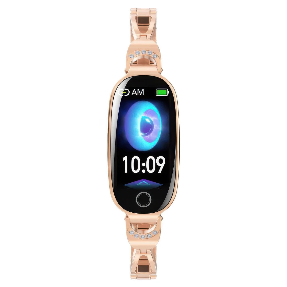 CFY E81 Blood Pressure Heart Rate monitoring Luxury Diamond Design Fashion Women Smartwatch