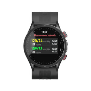 CFY EA26 Smart Watch with Air Pump Blood Pressure Monitor, Blood Glucose, ECG & Fitness Tracker