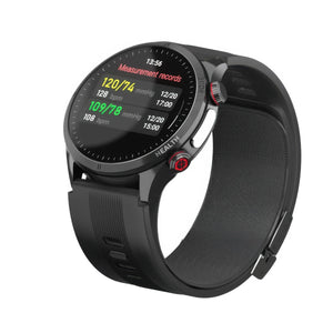 CFY EA26 Smart Watch with Air Pump Blood Pressure Monitor, Blood Glucose, ECG & Fitness Tracker