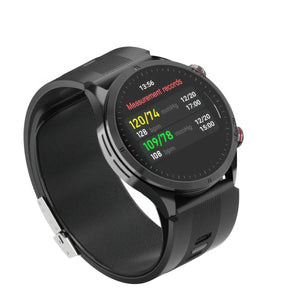 CFY EA26 Smart Watch with Air Pump Blood Pressure Monitor, Blood Glucose, ECG & Fitness Tracker