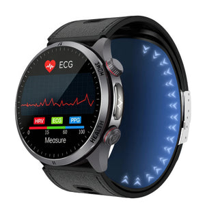 CFY EA26 Smart Watch with Air Pump Blood Pressure Monitor, Blood Glucose, ECG & Fitness Tracker