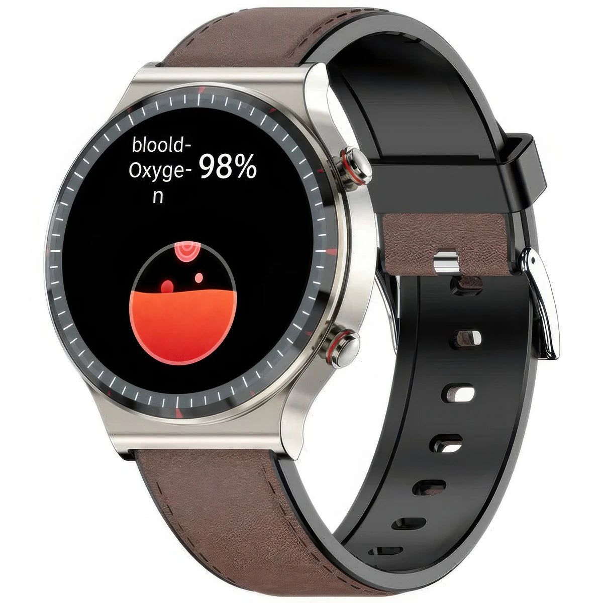 CFY E08 Professional ECG/EKG Blood Pressure Heart Rate Monitoring Smart Watch