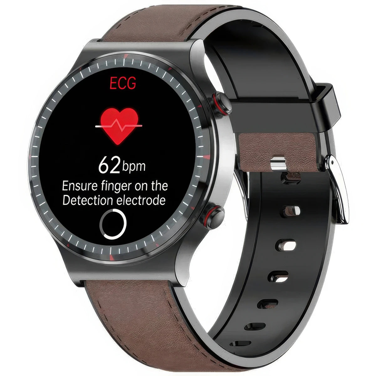 CFY E08 Professional ECG/EKG Blood Pressure Heart Rate Monitoring Smart Watch