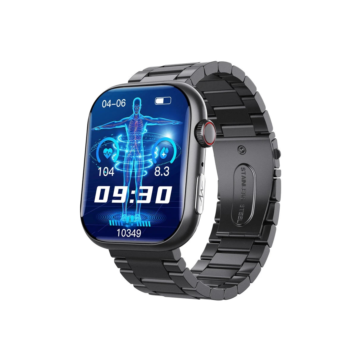 F100 Smart Watch with Bluetooth Calling & 2.10-inch Display Fitness Tracker