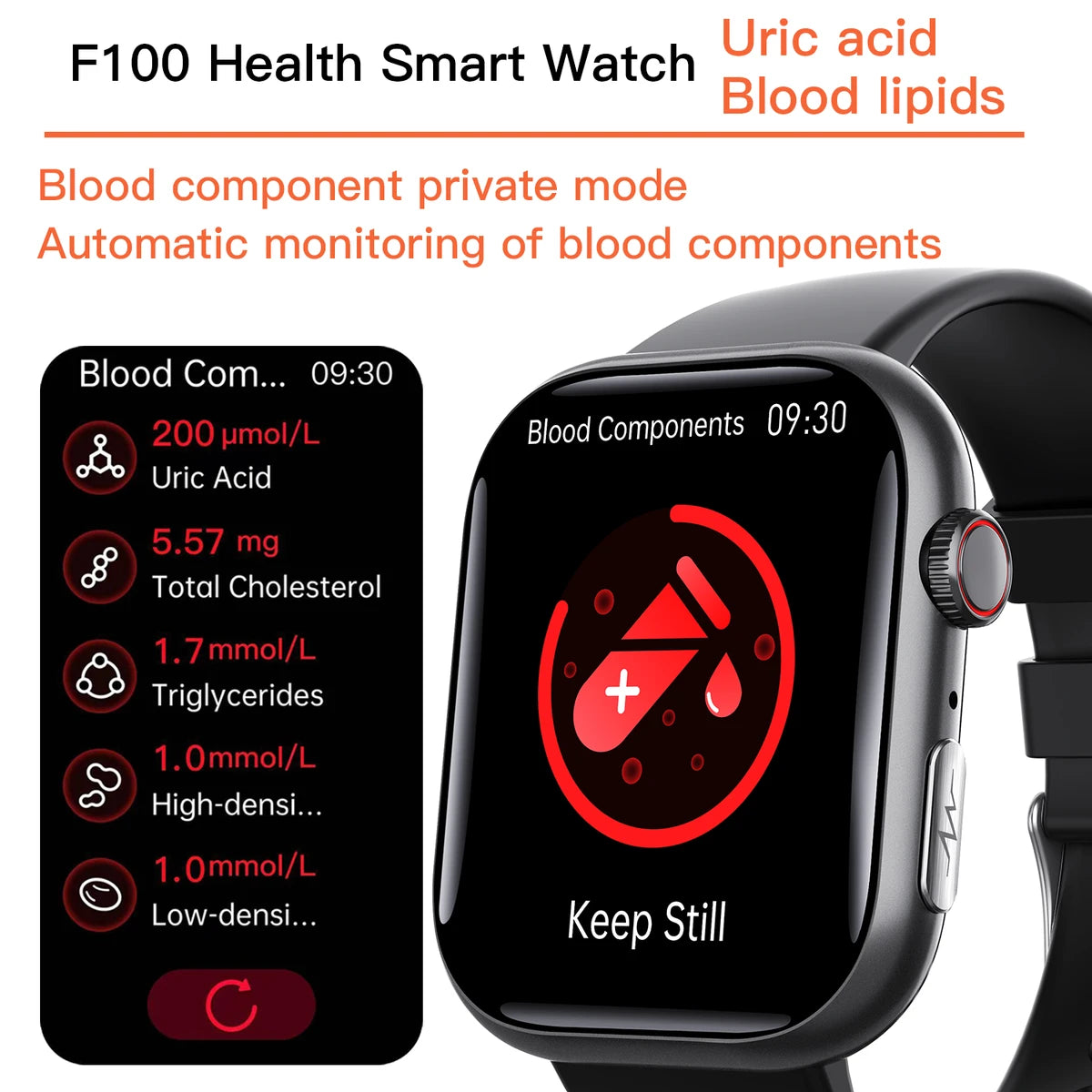 F100 Smart Watch Activity Tracking Fitness Tracker