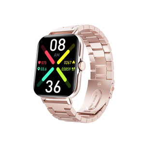 F107 Smart Watch with Bluetooth Calling, 1.91-inch IPS Display & Fitness Tracker