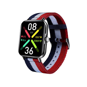 F107 Smart Watch with Bluetooth Calling, 1.91-inch IPS Display & Fitness Tracker