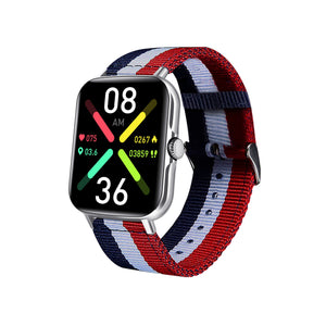 F107 Smart Watch with Bluetooth Calling, 1.91-inch IPS Display & Fitness Tracker