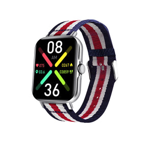 F107 Smart Watch with Bluetooth Calling, 1.91-inch IPS Display & Fitness Tracker