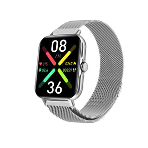 F107 Smart Watch with Bluetooth Calling, 1.91-inch IPS Display & Fitness Tracker