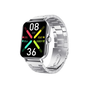 F107 Smart Watch with Bluetooth Calling, 1.91-inch IPS Display & Fitness Tracker