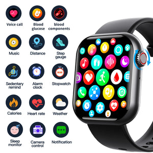 F108 Smart Watch Custom Watch Face Fitness Tracker