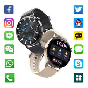 F22R smart watch Bluetooth call notification smartwatch compatible with social apps