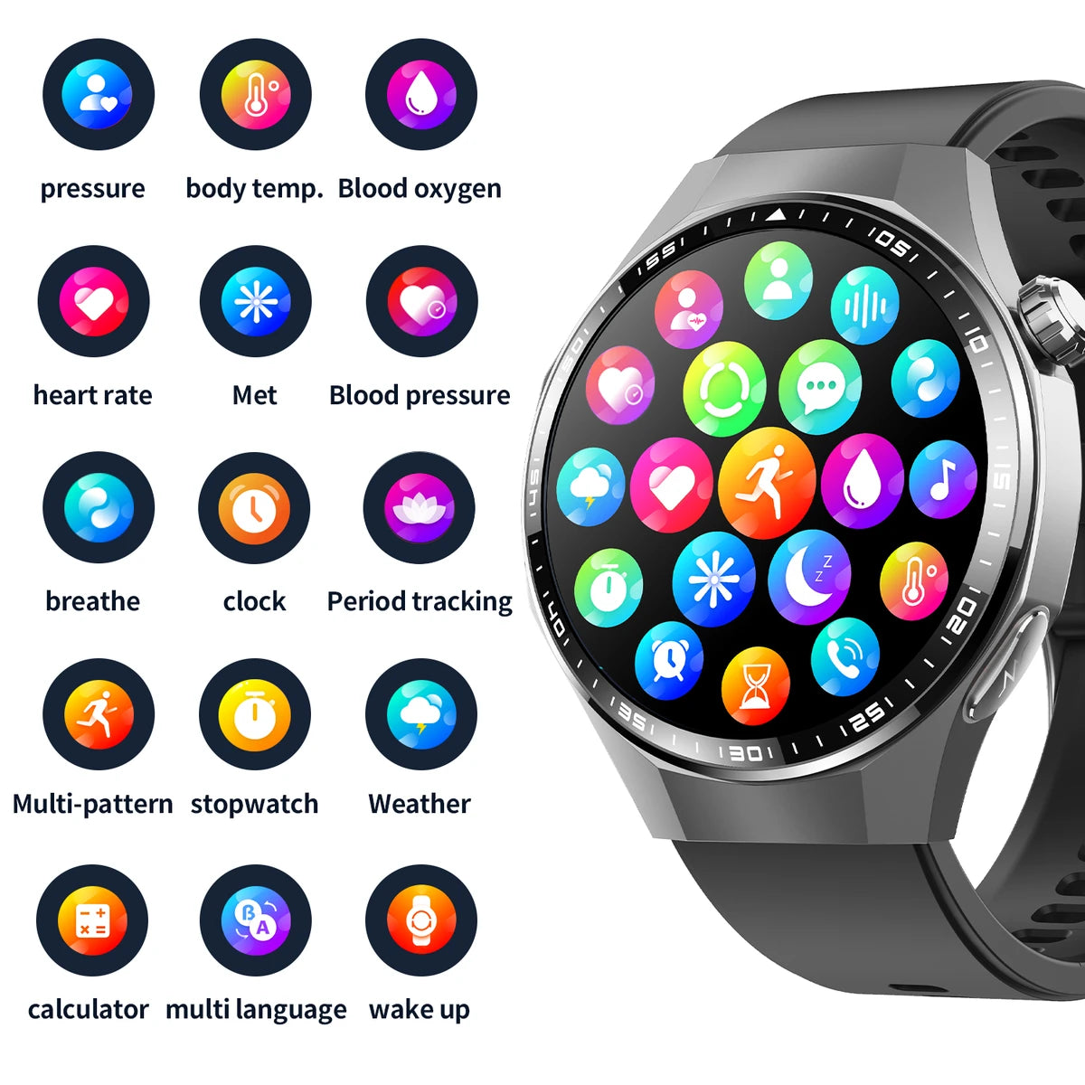 F230 smart watch 1.55 inch display fitness tracker