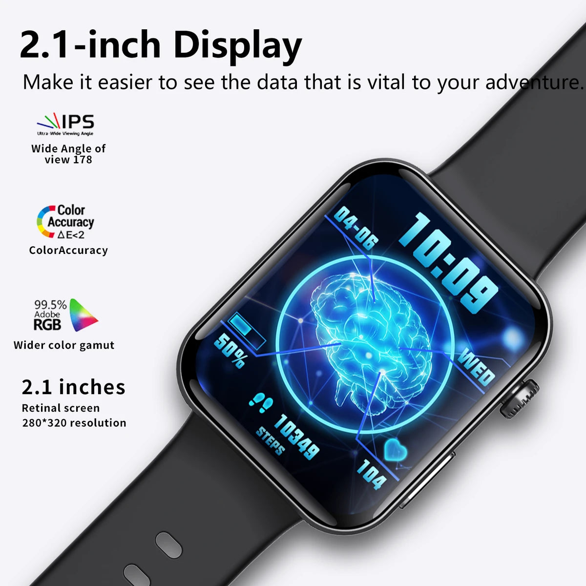 F300 Smart Watch Bluetooth Calling Fitness Tracker