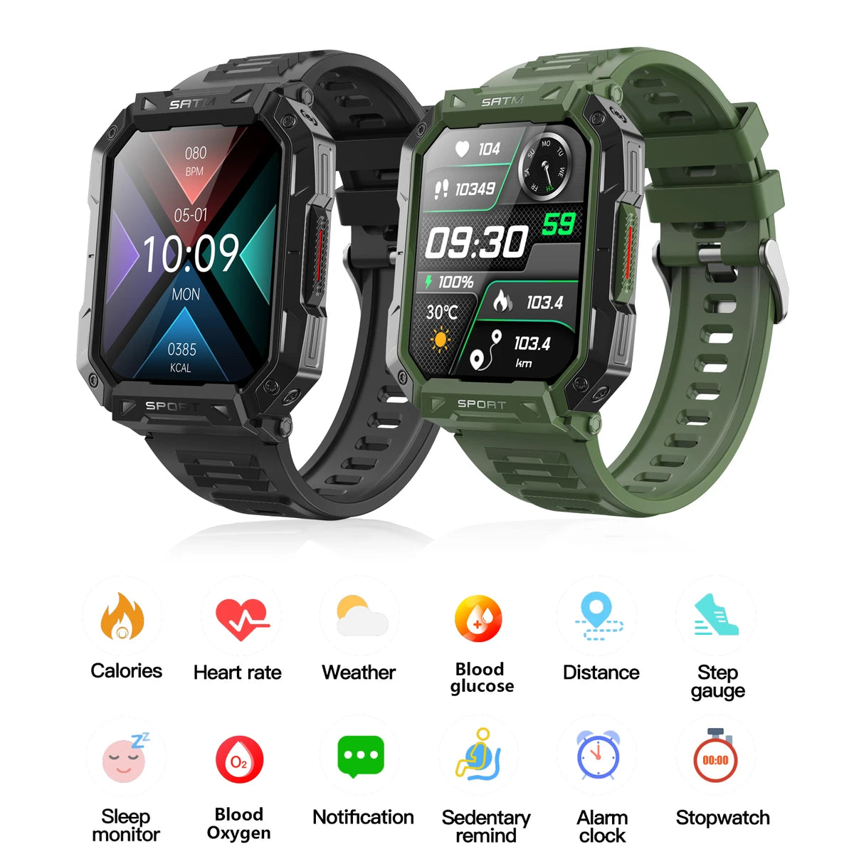 F307 Smart Watch 150 Sports Modes Fitness Tracker