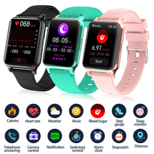 F30L smart watch app sync fitness tracker