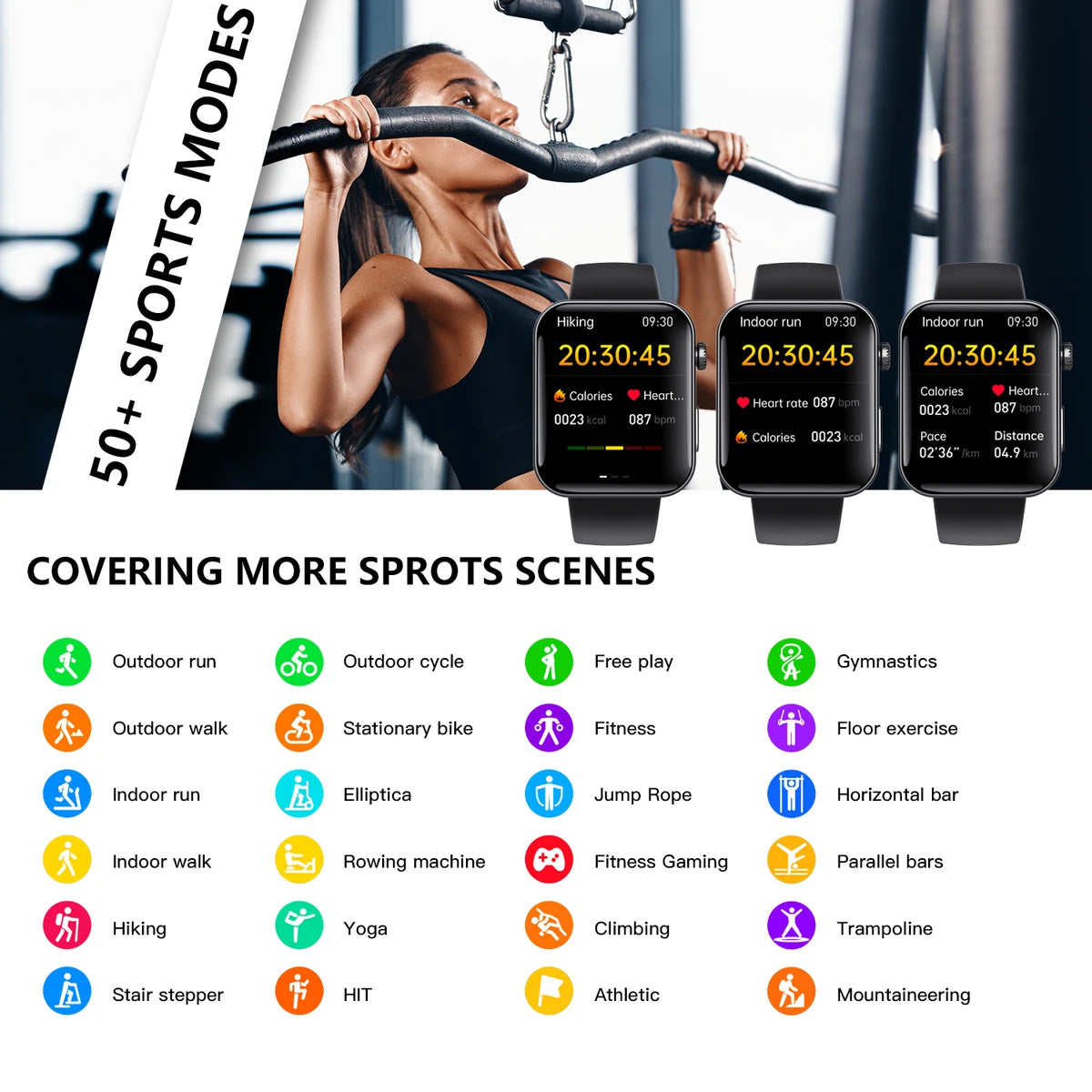 F310 Smart Watch ECG Fitness Tracker