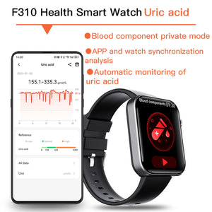 F310 Smart Watch ECG Fitness Tracker