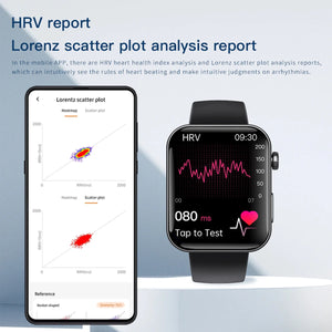 F310 Smart Watch ECG Fitness Tracker