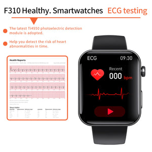 F310 Smart Watch ECG Fitness Tracker