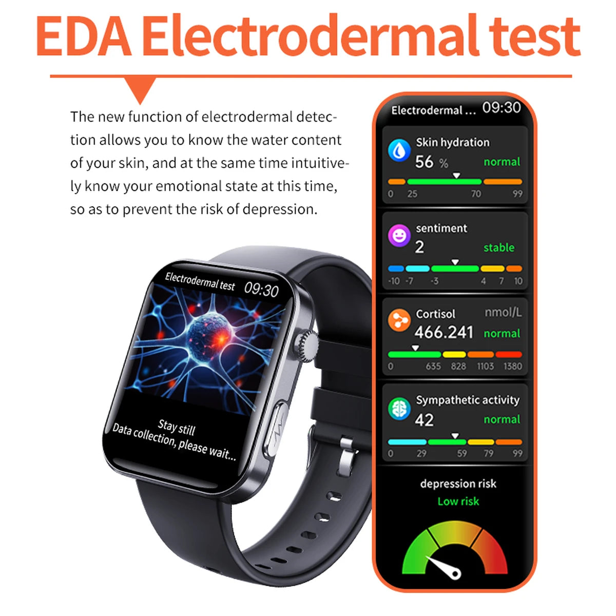 F310 Smart Watch ECG Fitness Tracker