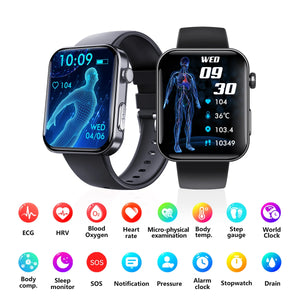 F310 Smart Watch ECG Fitness Tracker