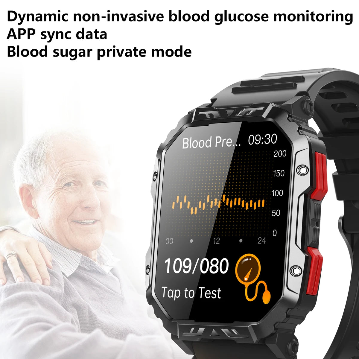 F407 smart watch step counter fitness tracker