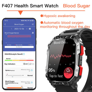 F407 smart watch heart rate tracking fitness tracker