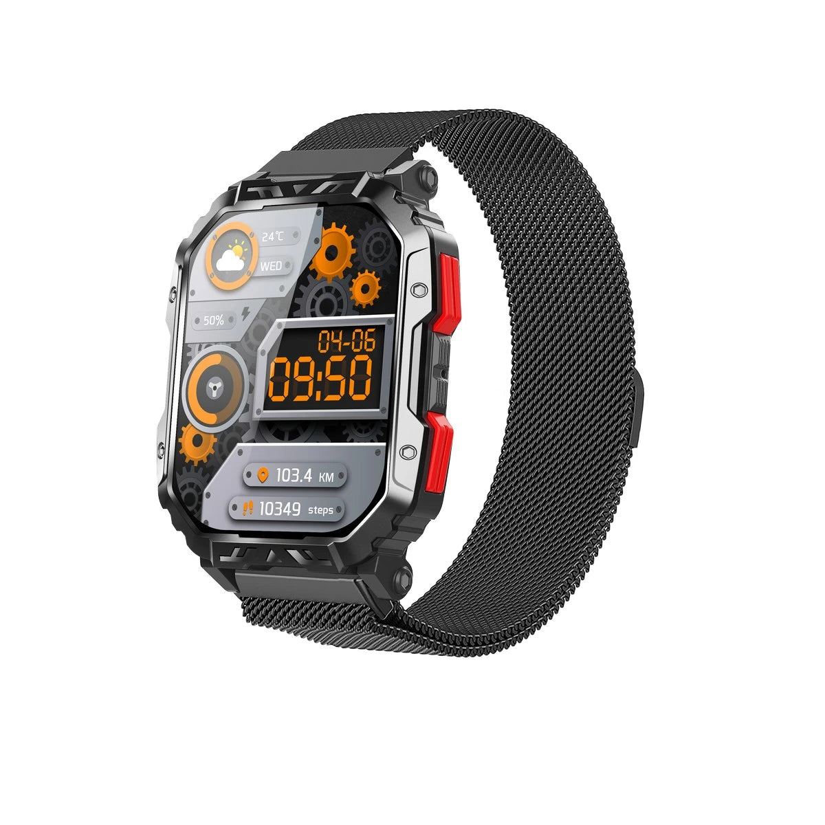 F407 Smart Watch with 2.1-inch HD Display & IP68 Fitness Tracker