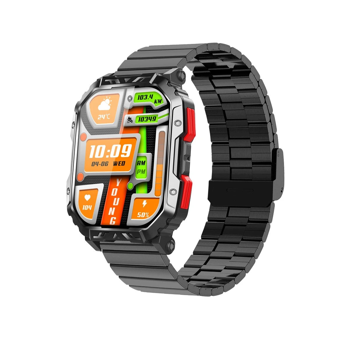 F407 Smart Watch with 2.1-inch HD Display & IP68 Fitness Tracker