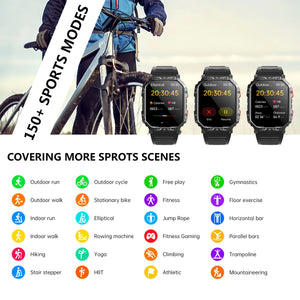 F407 smart watch large screen fitness tracker