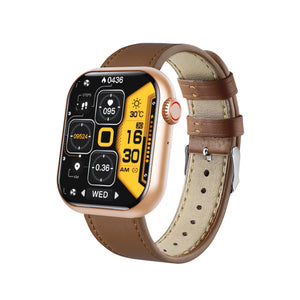F57 smart watch rear sensor view for daily wellness tracking