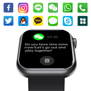 F57 Smart Watch Message Notifications Fitness Tracker
