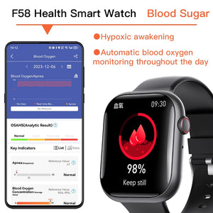 F58 Smart Watch Heart Rate Tracking Fitness Tracker