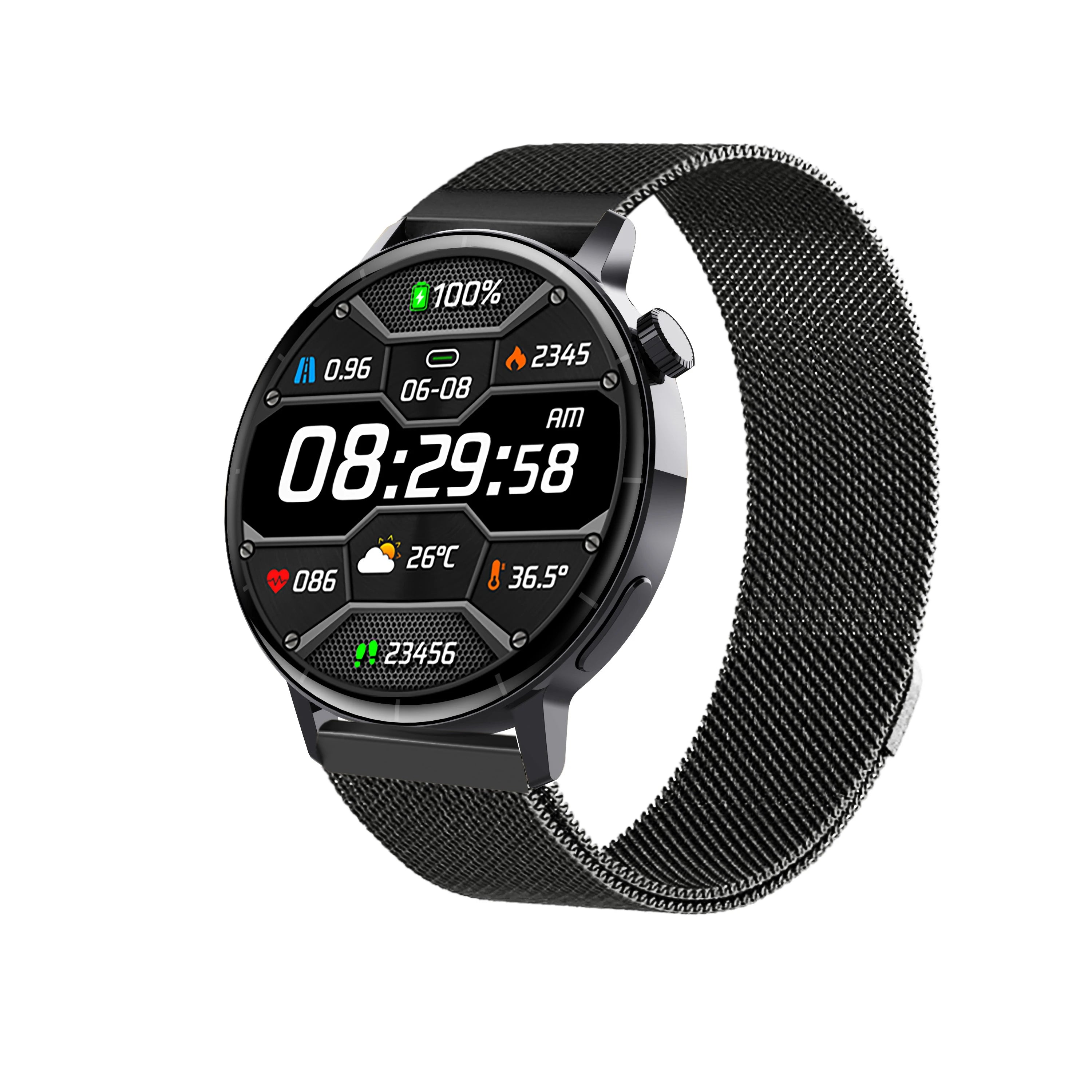 F67S Smart Watch Step Counter Fitness Tracker