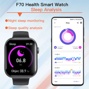 F70 Smart Watch Bluetooth Calling Fitness Tracker