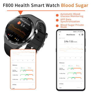 F800 smart watch heart rate tracking fitness tracker