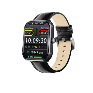 F96T Smart Watch with Bluetooth Calling & Body Temperature Fitness Tracker