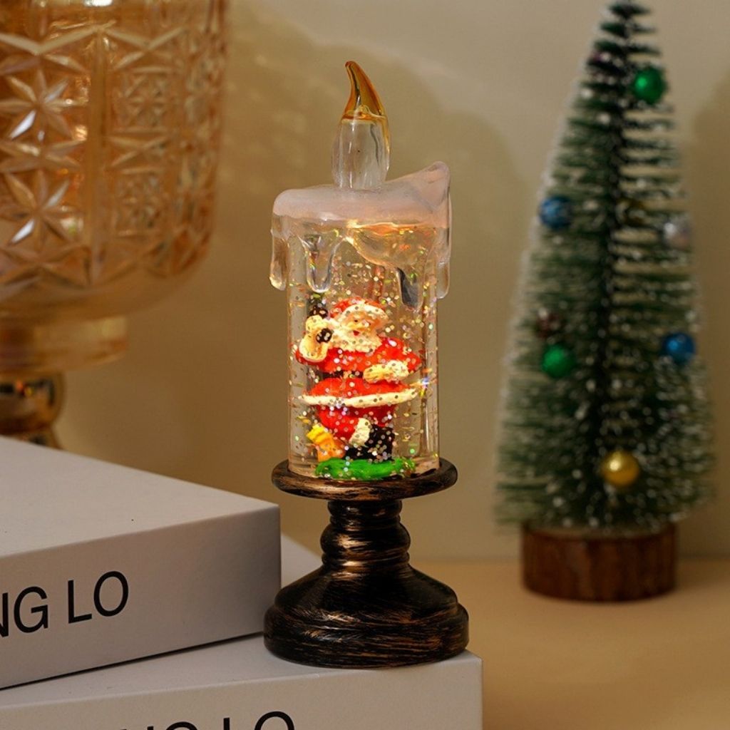 Winter LED Candle Lantern Decorative Light