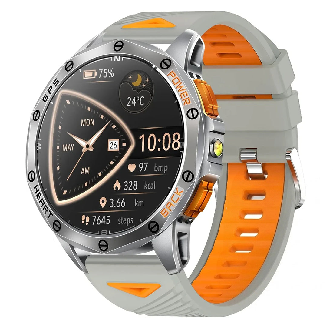 R800 Ultra Rugged Men’s Smart Watch 1.43" 170+ Sports Modes IP68 Heart Rate Waterproof Fitness