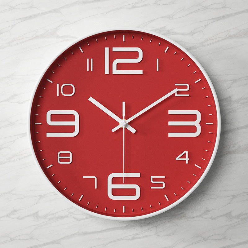 Vibrant | Oversized Wall Clock with Silent Mechanism | Eco-Friendly Wall Clock Decor for Serene Spaces