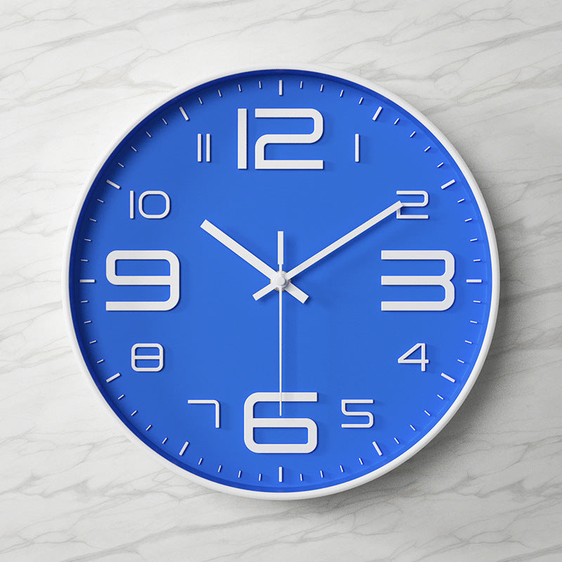 Vibrant | Oversized Wall Clock with Silent Mechanism | Eco-Friendly Wall Clock Decor for Serene Spaces
