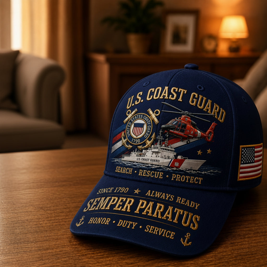 U.S. Coast Guard Career Commemorative Cap